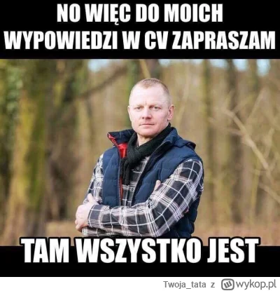 Twoja_tata - @PawelFajdek: 
Jeśli chodzi o żal, to odsyłam do poprzedniej odpowiedzi