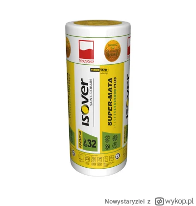 Nowystaryziel - @Marian_Pe: isover-ekstra wełna do ocieplania ale podrożała sporo.