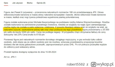 robert5502 - >co to znaczy, że "używana"?!

@o__0: Opis nieco nam wyjasnia