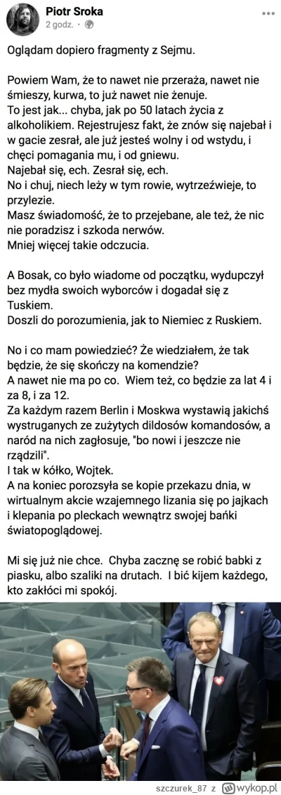 szczurek87 - Sekciarzy PiSowskich piecze. Rozpaczają… xD 

https://m.facebook.com/sto...
