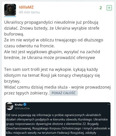 robertkk - Chlop co podaje jedno z ulubionych kont ruskich trolli i twierdzi ze to uk...