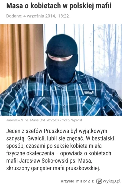 Krzysio_misio12 - Stary pederasta:
Cancelowac wielkiego bu z internetu, sutener, stop...