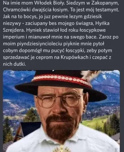 przeczki - #heheszki #breakingbad #seriale #zakopane