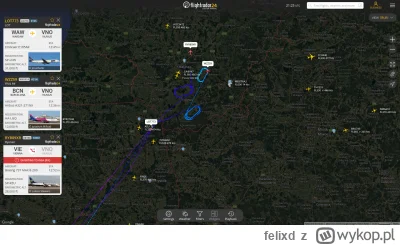 felixd - LIVE ATC - można posłuchać wieży z Wilna i samolotów: https://www.liveatc.ne...