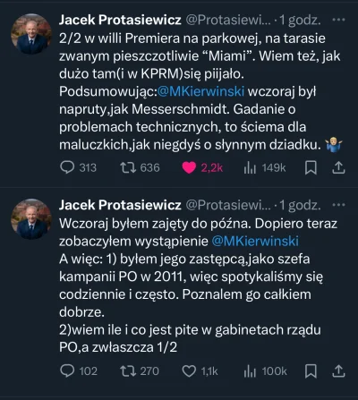 DocentJanMula - Protasiewicz wstał(wytrzeźwiał) i wybrał język faktów ( ͡° ͜ʖ ͡°) #be...