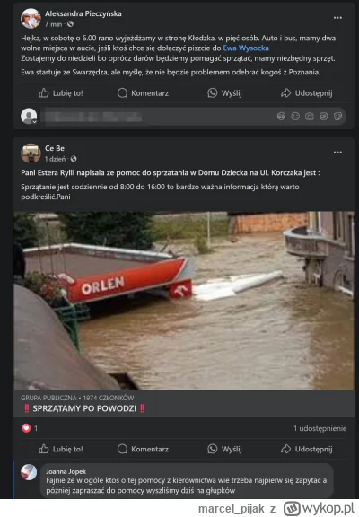 marcel_pijak - @menelki: Jak jesteś facebookowa i chcesz pomóc, to polecam 2 grupy na...