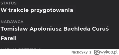 NickoSky - #wykopaka 
Krucyfiks, dość. Ile można wysyłać oscypek, ani to dobre ani sz...