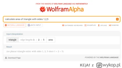 KEjAf - @MagicznyWojownik99: a Wolfram od razu ogarnia, ale tam przypuszczam że są po...