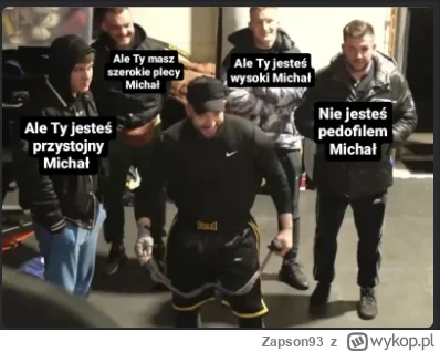 Zapson93 - #famemma 
Wardega który za pomówienia pana Jacka M. w stronę jego oraz mle...