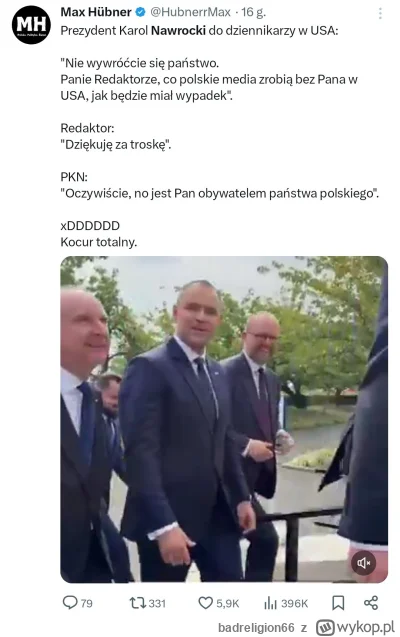 badreligion66 - #polityka 400 tys wyświetleń posta w którym Max dochodzi bo Batyr coś...