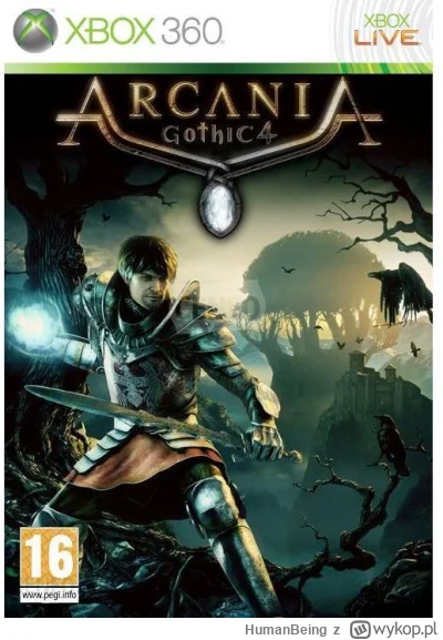 HumanBeing - @kooloo123: na PS4/PS5/xboxa też masz gothica, Gothic 4 - Arcania ( ͡° ͜...