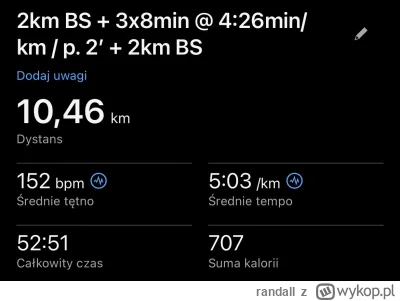 randall - 13 650,95 - 10,46 = 13 640,49

Ostatni akcent przed półmaratonem. Jutro tyl...