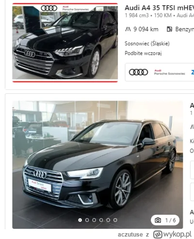 aczutuse - Czemu #audi a4 zbrzydło w najnowszej wersji podobnie jak #tesla 3?
#samoch...