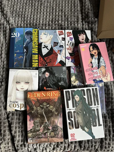 Talaxin - #anime #manga Dzieła sztuki dotarły. Ehh ostatni tom Natalki. Trzeba wziąć ...