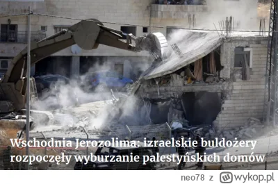 neo78 - Jaki rozejm, teraz za późno. Strefa gazy zostanie zbombardowana na płasko a j...