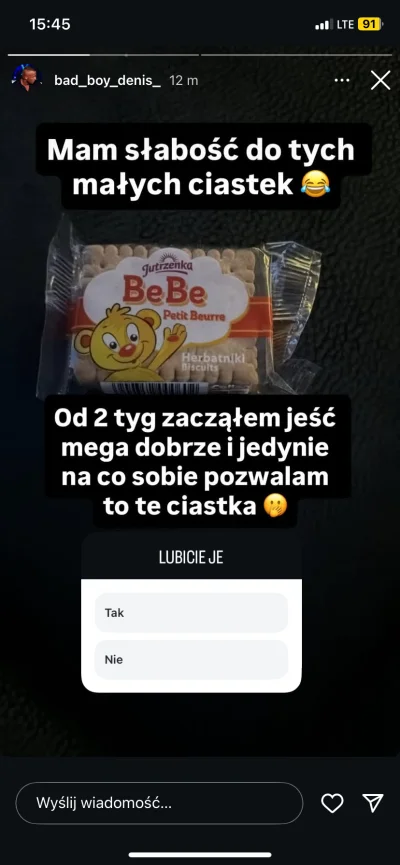 ysyststs-ududusus - #famemma Baxton też ma słabość do małych ciastek