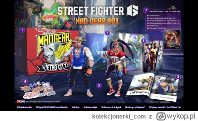 kolekcjonerki_com - Edycja Kolekcjonerska Street Fighter 6 Mad Gear Box na PlayStatio...
