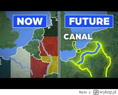 Neto - Trwa budowa kanału Sekwana-Północ Europy dla dużych barek. Wyceniany na 5,1 ml...