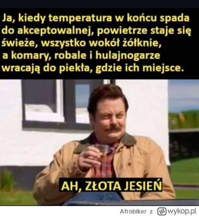 Afrobiker - #heheszki #jesien