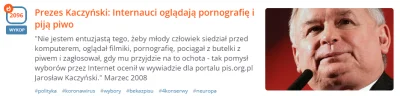 FuckYouTony - @DRESIARZZ: Kaczyński nie po raz pierwszy mówi, że Internet to zło.
