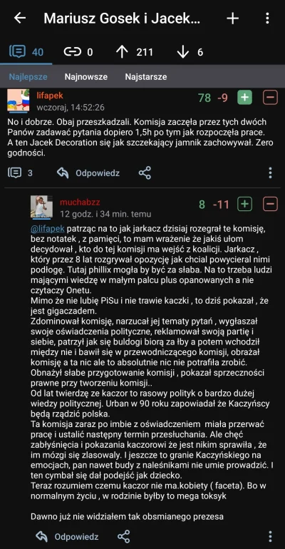 srogie_ciasteczko - Nie jestem za PiSem, ale jego ekscelencja Jarosław Kaczyński to j...