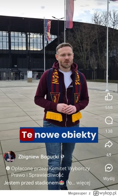 Megasuper - #szczecin wielki kibic #polityka