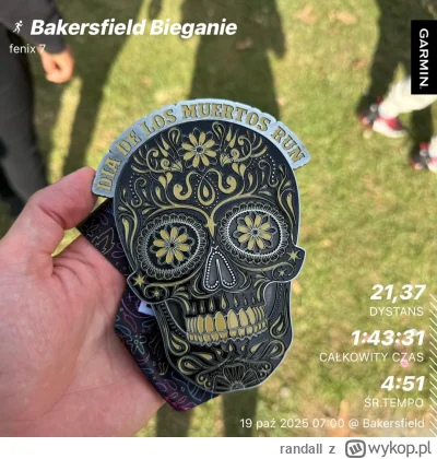 randall - 8 288,54 - 21,37 = 8 267,17

Día de los Muertos Half Marathon - Bakersfield...