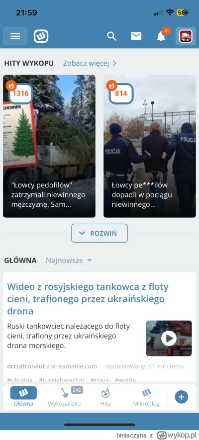 biniaczyna - Mam problem bo mam nowy widok apki i nie wiem gdzie zmienić na tryb ciem...