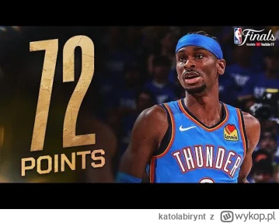 katolabirynt - @cultofluna: okej, wygooglałem, NBA podaje że Shai rekordzista https:/...