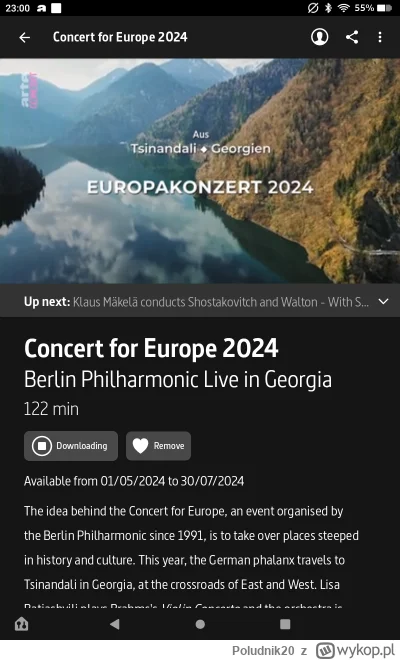 Poludnik20 - Zapraszam.

https://www.arte.tv/en/videos/119035-000-A/concert-for-europ...