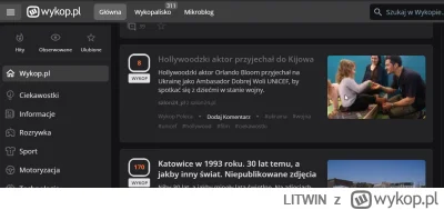 LITWIN - 8 Wykopów, 0 komentarzy i główna. Wykop 2.0 w pigułce.