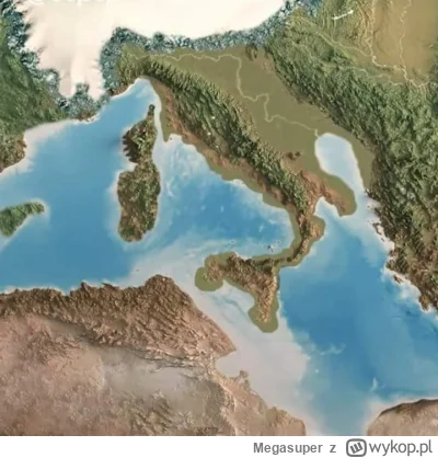 Megasuper - Tak wyglądały Włochy 20 tys lat temu