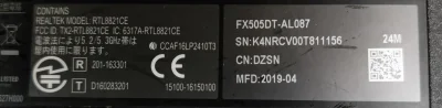 Marcinnx - Jeśli miałoby to w czymś pomóc to tutaj model lapka 
 Asus FX505DT - AL087
