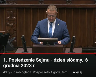 mam_spanko - 13:46 środek tygodnia a nudne przemówienia randomów w sejmie ogląda 40k ...