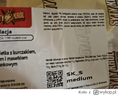 Kollo - Czy mnie mój catering w uja nie przyciął? Na opakowaniu ponad 400 kalorii, sa...