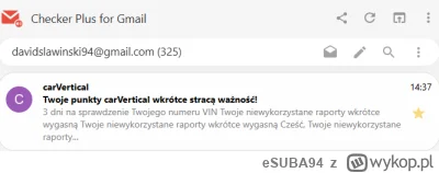 eSUBA94 - kupiłem jakoś w marcu pakiet raportów i teraz nagle dostaje info że niby za...