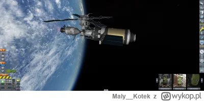 Maly__Kotek - #gry #ksp #kerbalspaceprogram #chwale
Pomyślne dokowanie do Skylab. Prz...
