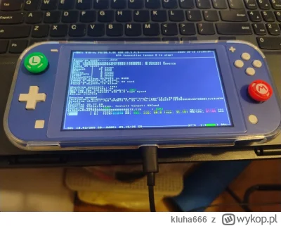 kluha666 - Jaki zajebisty jest ten przerobiony Switch Lite. Tyle możliwości. Jedna z ...