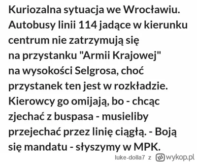 luke-dolla7 - ( ͡º ͜ʖ͡º)

#wroclaw #polskiepato #patologiazmiasta #komunikacjamiejska...