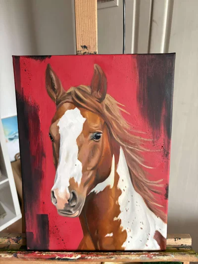 Lujdziarski - #prezent #sztuka #obrazy  Właśnie kupiłem od kumpla obraz, siostrzenica...