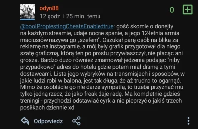 boolProptestingCheatsEnabledtrue - Ej w sumie to obejrzałbym waleczke Robalini vs @od...