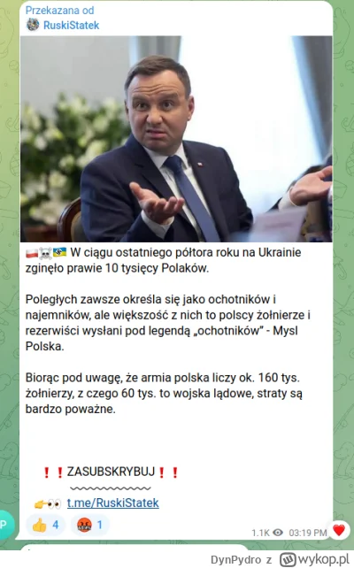 DynPydro - tак а propos polsкich strаt - https://wykop.pl/wpis/77684631 to шg poшаżny...