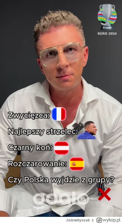Jadowityssak - Wielki ekspert xD 

#borek #kanalsportowy #euro2024 #mecz