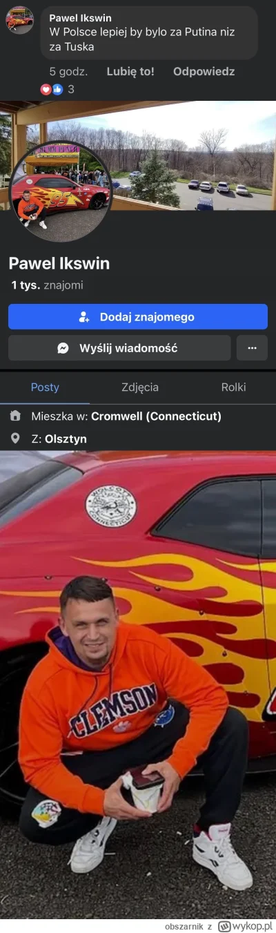 obszarnik - Ciekawe czy gdyby Putin zaczął rządzić Polską to Paweł wróci ze zgniłego ...