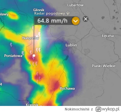 Nokimochishii - @ProElo: w Puławach pokazuje 0,3 mm, więc może być sucho jeszcze :) N...