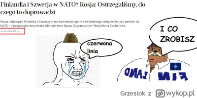 Grzesiok - Groźby zacharowej sprzed roku zestarzały się jak i ona sama... średnio

#w...