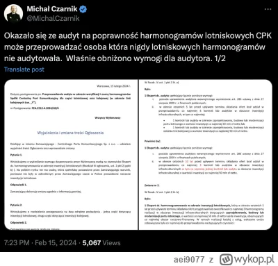 aei9077 - Nowy pełnomocnik zapowiadał profesjonalzim, rzetelny audyt, a w tym przypad...