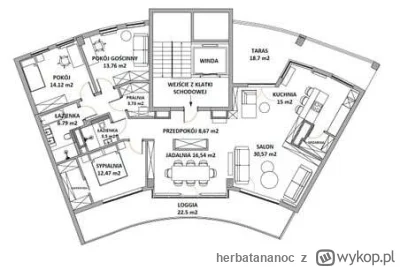 herbatananoc - @herbatananoc: Stary Imielin, 5 pokoi, 2,1 mln.
Mieszkanie ma 140,81 m...