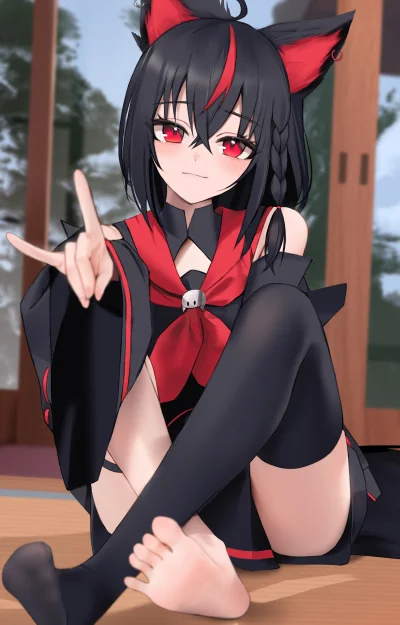 OttoFlick - #randomanimeshit #anime #kemonomimi #virtualyoutuber #hololive #kurokamif...