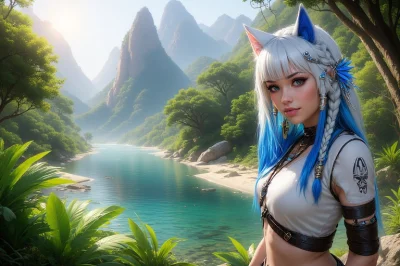 Quassar - #aiart

No mam od pewnego czasu wymyślony fajny styl postaci, ale chyba jes...